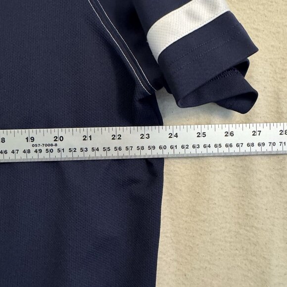 Under Armour Heat Gear Miller Lite Mens XL  Extra Large Navy Blue Polo - Picture 6 of 7